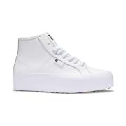 Trendy Mode Sneakers DC Shoes , White , Dames