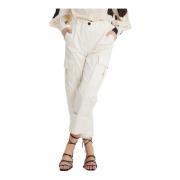 Rechte broek Erika Cavallini , White , Dames