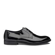 Werk Schoenen, Italiaans Leer, Elegant Ontwerp Doucal's , Black , Here...