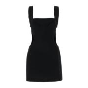 Stijlvolle Abito Korte Jurk voor Vrouwen Marine Serre , Black , Dames