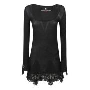 Short Dresses Ermanno Scervino , Black , Dames