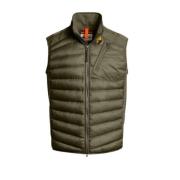 Mouwloze Donsjas - XS Parajumpers , Green , Heren