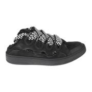 Zwarte Curb Mules Sneakers Lanvin , Black , Heren