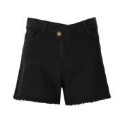 Casual Shorts Aniye By , Black , Dames