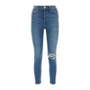 Skinny Jeans Re/Done , Blue , Dames