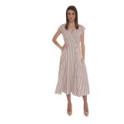 Offerto Cotton sleeveless dress Pennyblack , Beige , Dames