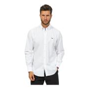 Heren Klassiek Wit Overhemd met Iconische Teckel Harmont & Blaine , Wh...