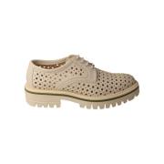 Laced Shoes Calce , Beige , Dames