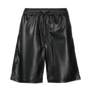 Casual Shorts Nanushka , Black , Heren