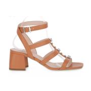 Sandalen met hoge hakken Nerogiardini , Brown , Dames