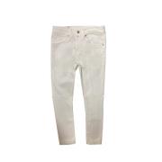 Slim-Fit Stretch Witte Jeans Dondup , White , Heren