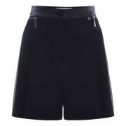 Dames Shorts in effen kleur met ritsen aan de zijkant Kocca , Black , ...