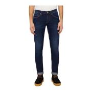 Slim-Fit Jeans voor Heren Dondup , Blue , Heren