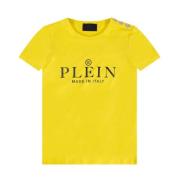 T-shirt met logo Philipp Plein , Yellow , Dames
