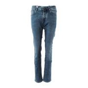 Slim-fit Blauwe Jeans voor Mannen, Maat 30 Jacob Cohën , Blue , Heren