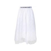 midi -rok Iceberg , White , Dames