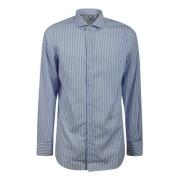 Casual overhemd Finamore , Blue , Heren