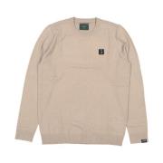 Clifden Crew Pullover Butcher of Blue , Beige , Heren