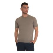 Jersey T-shirt Gran Sasso , Beige , Heren