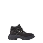 Nubuckleren Veterschoenen Maison Margiela , Black , Heren