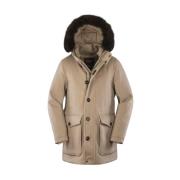 Donsjas met ganzenveren Moorer , Beige , Heren