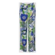 Wide Trousers P.a.r.o.s.h. , Blue , Dames