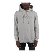 Klieke Hoodie Lanvin , Gray , Heren