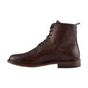 Tijdloze Leren Laarzen Shoe the Bear , Brown , Heren