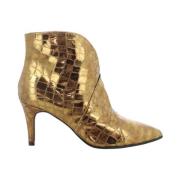 Stijlvolle Gouden Damesschoenen met Hakken Toral , Yellow , Dames