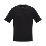 Geribbeld poloshirt Rag & Bone , Black , Heren