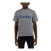 T-Shirts Études , Gray , Heren