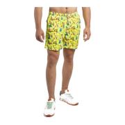 Shorts MC2 Saint Barth , Yellow , Heren