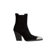 Stijlvolle Enkellaarzen Khaite , Black , Dames