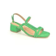 High Heel Sandals Jhay , Green , Dames