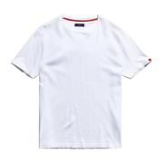T-Shirts, Klassieke Collectie Fay , White , Heren