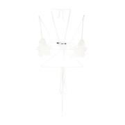 Mouwloze Top Andrea Adamo , White , Dames