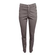 Slim Fit Skinny Jeans 2-Biz , Gray , Dames