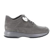 Grijze Aw22 Herensneakers - Ultiem Comfort en Stijl Hogan , Gray , Her...