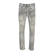 Slim-fit Jeans Off White , Gray , Heren