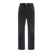 Rigid Rhiley Straight-Legged Jeans Agolde , Black , Dames