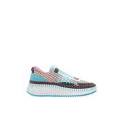 Nama Bunteama Sneaker - Gerecycled Materiaal Chloé , Blue , Dames