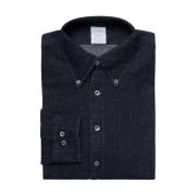 Milano Slim-Fit Sport Overhemd, denim, knoop-down kraag Brooks Brother...