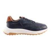 Hyperlight Leren Sneakers Hogan , Blue , Heren