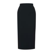 Midi Skirts N21 , Black , Dames