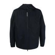 Stijlvolle Blauwe Hoodie Woolrich , Blue , Heren