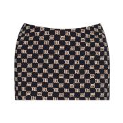 Short Skirts Misbhv , Black , Dames