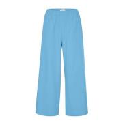 Wijde broek Part Two , Blue , Dames