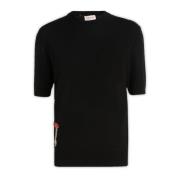 Veelzijdige Dames T-Shirt Collectie Lanvin , Black , Dames
