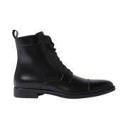 Dante Zwarte Veterschoenen Scarosso , Black , Heren