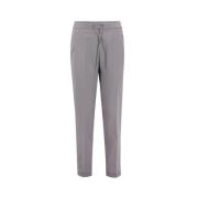 Slim-fit Trousers Fabiana Filippi , Gray , Dames